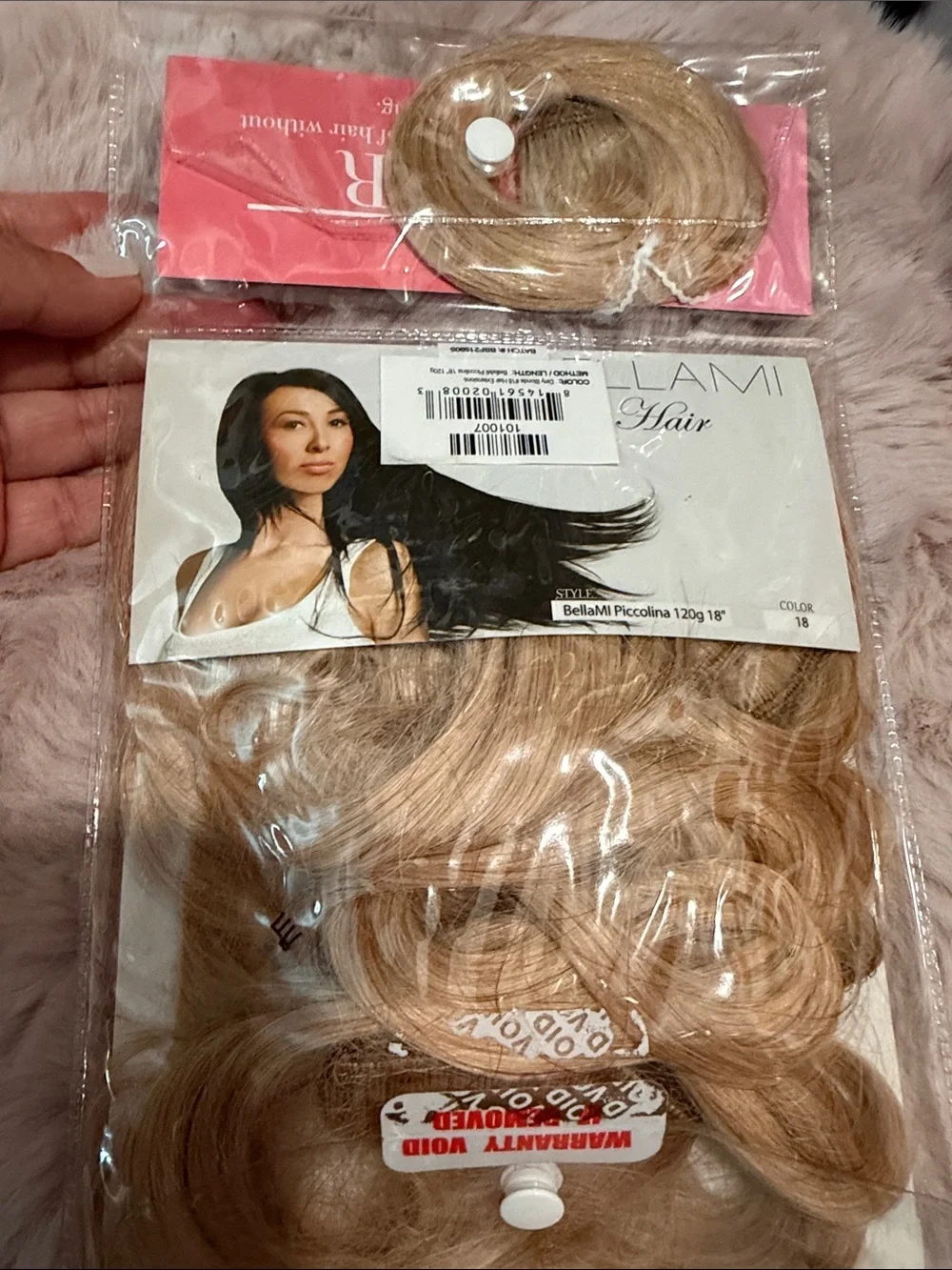 BELLAMI Light Blonde Clip-In Hair Extensions